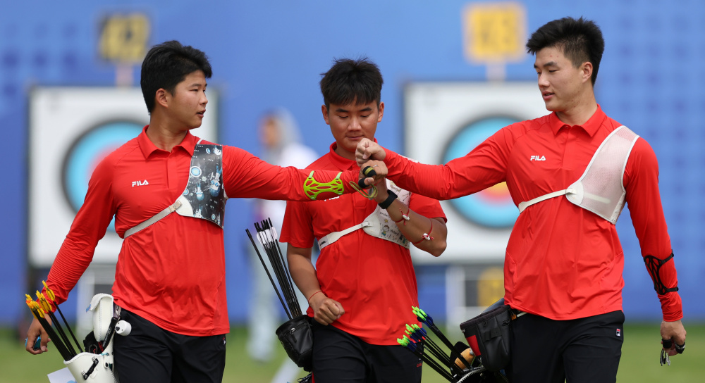 包含射箭男子团体决赛:中国队勇夺金牌的词条 包含射箭男子团体决赛:中国队勇夺金牌的词条